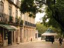 Typical Lisbon street scene.